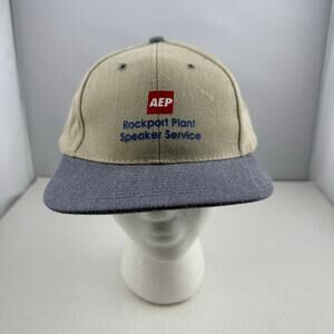 American Electric Power Hat Khaki Adjustable Cap Nissin Tan AEP